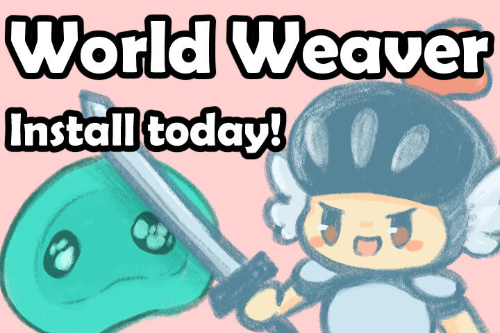 World Weaver Ad in-game