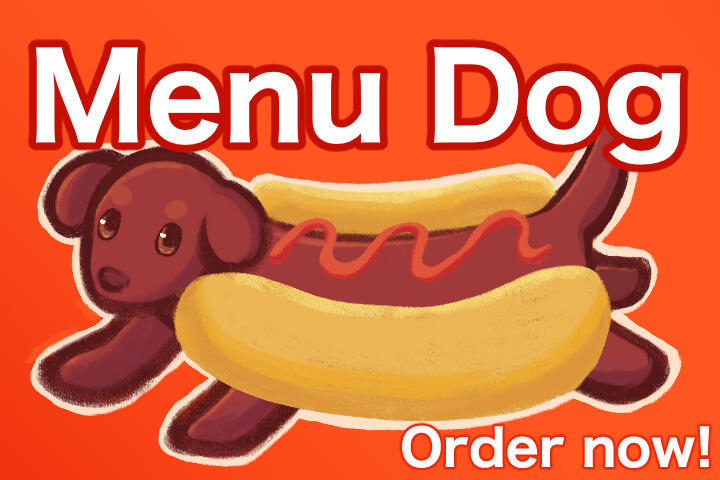 Menu Dog Ad
